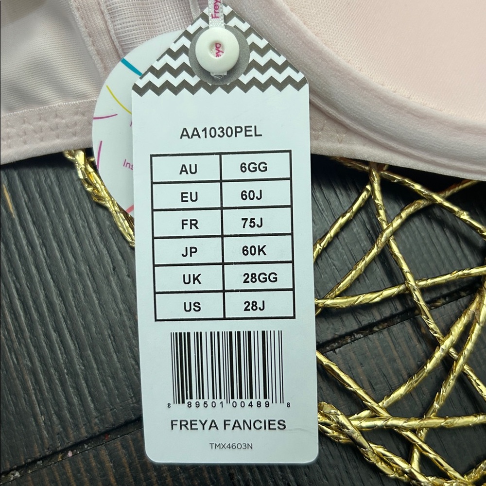 Freya Women's Fancies Underwired Balcony T-Shirt Bra 28J - Picture 6 of 6